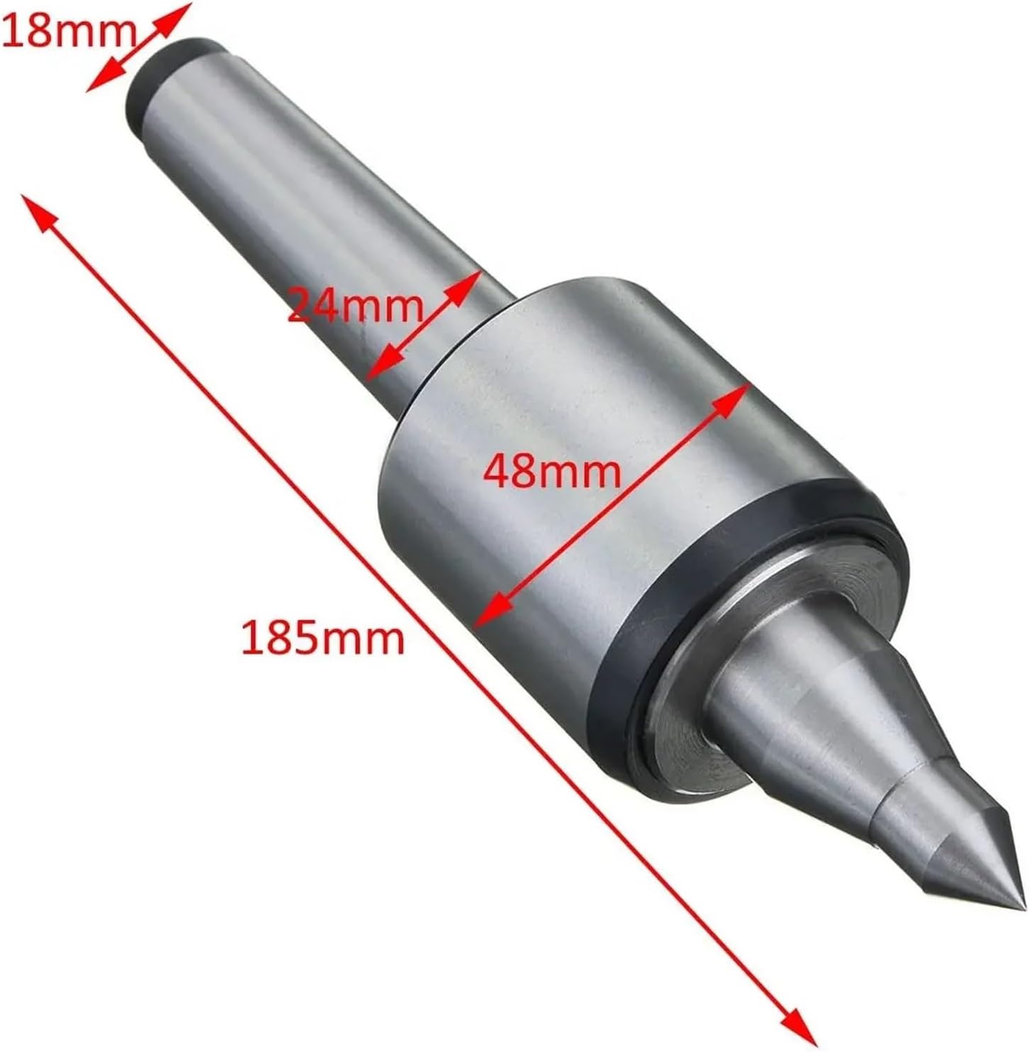MT1 MT2 MT3 Machine Tool Thimble Rotary Center Tip Lathe Movable Center Cone Rotary Milling Machine(MT3)