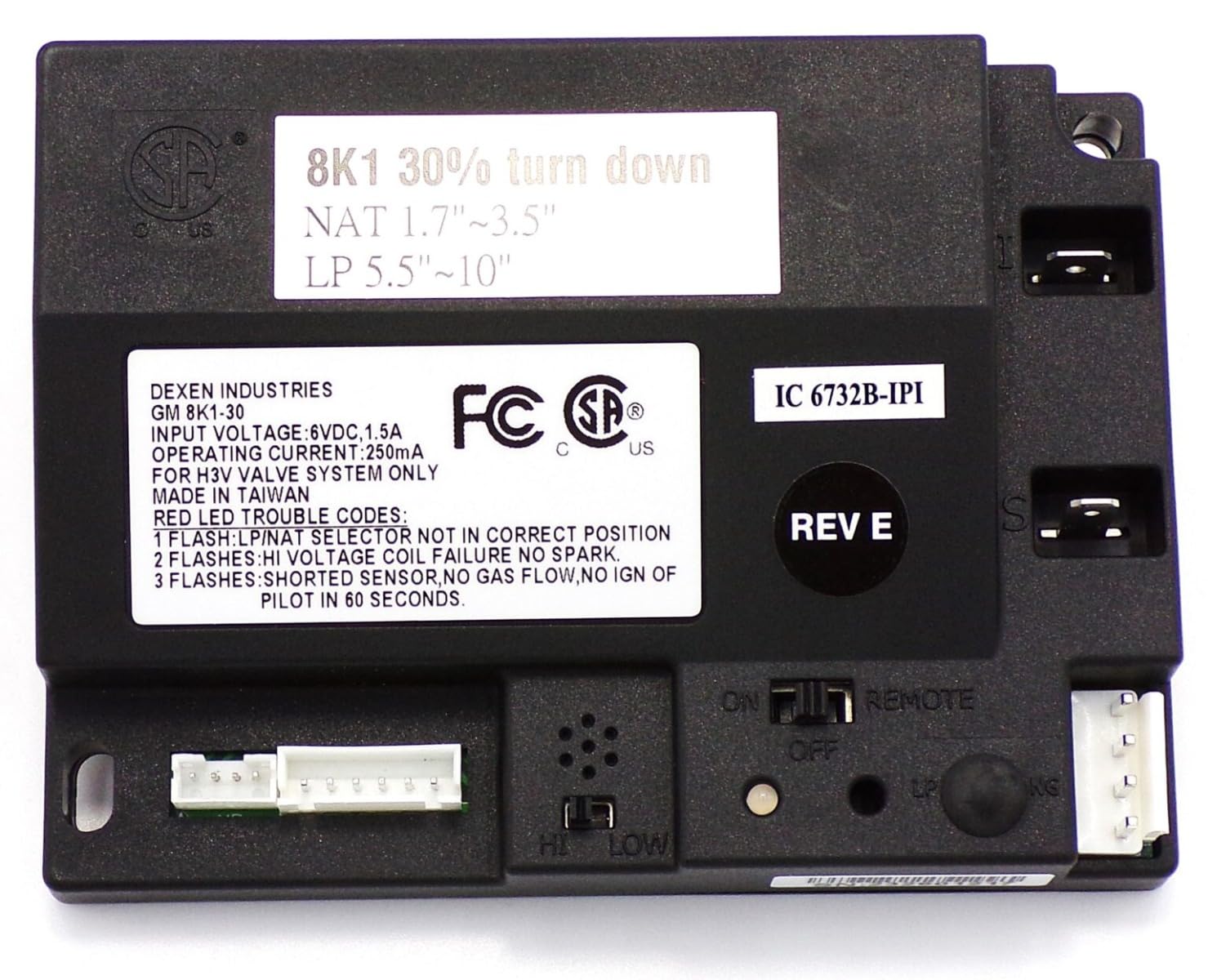 2166-338 Ignition Control Module | Exact Fit Replacement for Heat N Glow 2166-338 | Sharptek Supply OEM