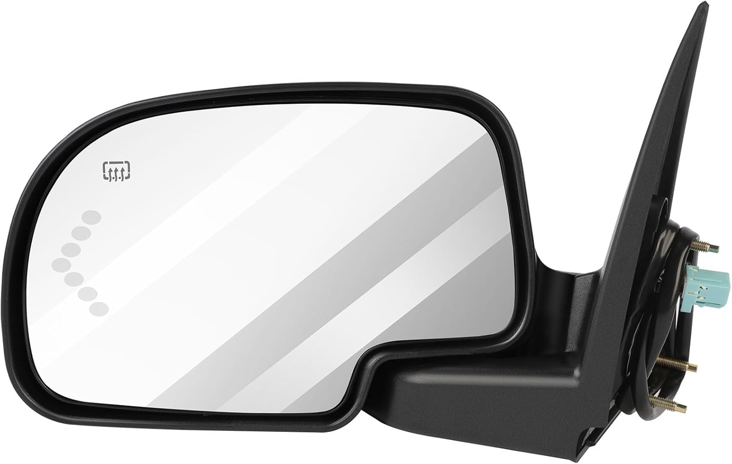 ECCPP Door Mirrors High Performance LH+RH Side Mirror Replacement Driver+Right Side Mirror with Power Adjusted Heated for 2003-2006 for Chevy Silverado Suburban Tahoe for GMC Sierra Yuk
