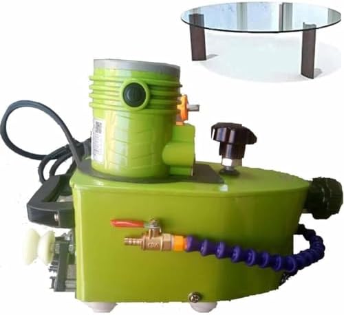 Electric Glass Edging Machine 8000r/min Portable Small Glass Edger Machine, Straight Round Bevelled Glass Edging Grinder Glass Acryl Polishing Machine