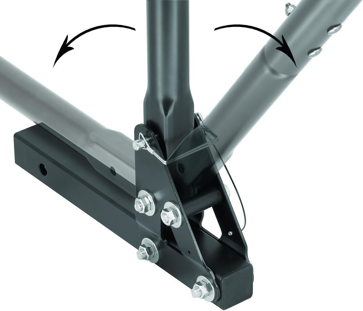 Draw-Tite 63124 Eclipse Black 2-Inch Sq. 4 Bike Carrier