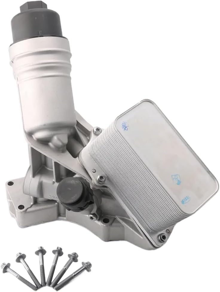 11428583895 11428488578 Engine Oil Cooler Filter Aluminum Assembly Oil Cooler Housing Fits for BMW 340i 440i 540i 640i 740i M240i X3 X4 3.0L
