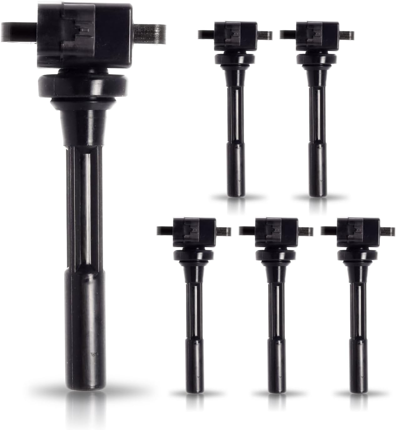 ENA Set of 6 Ignition Coil Pack Compatible with Isuzu Honda Acura 1996 1997 SLX Passport Rodeo Trooper V6 3.2L Replacement for C1096 UF-171