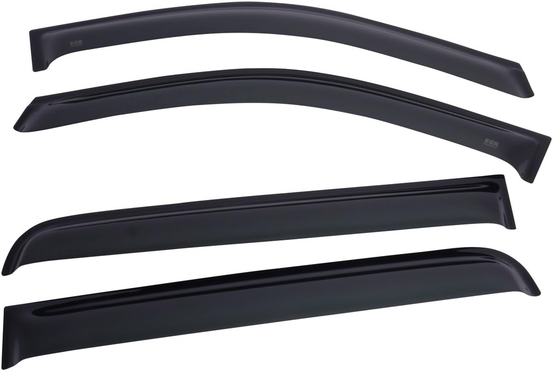 EGR 643391 Smoke Tape-On Windor Visor for Ford 150 2009