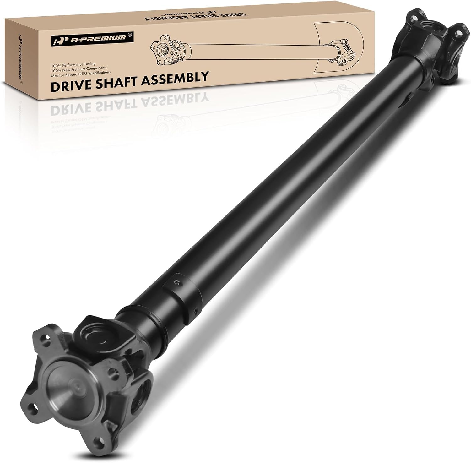 A-Premium Front Complete Drive Shaft Assembly Compatible with BMW E90 325xi 2006, 328xi 335xi 2007-2008, 328i/335i xDrive 2009-2012, 330xi & E84 X1 2012-2015 AWD, # 26207629987, Prop Shaft Driveshaft