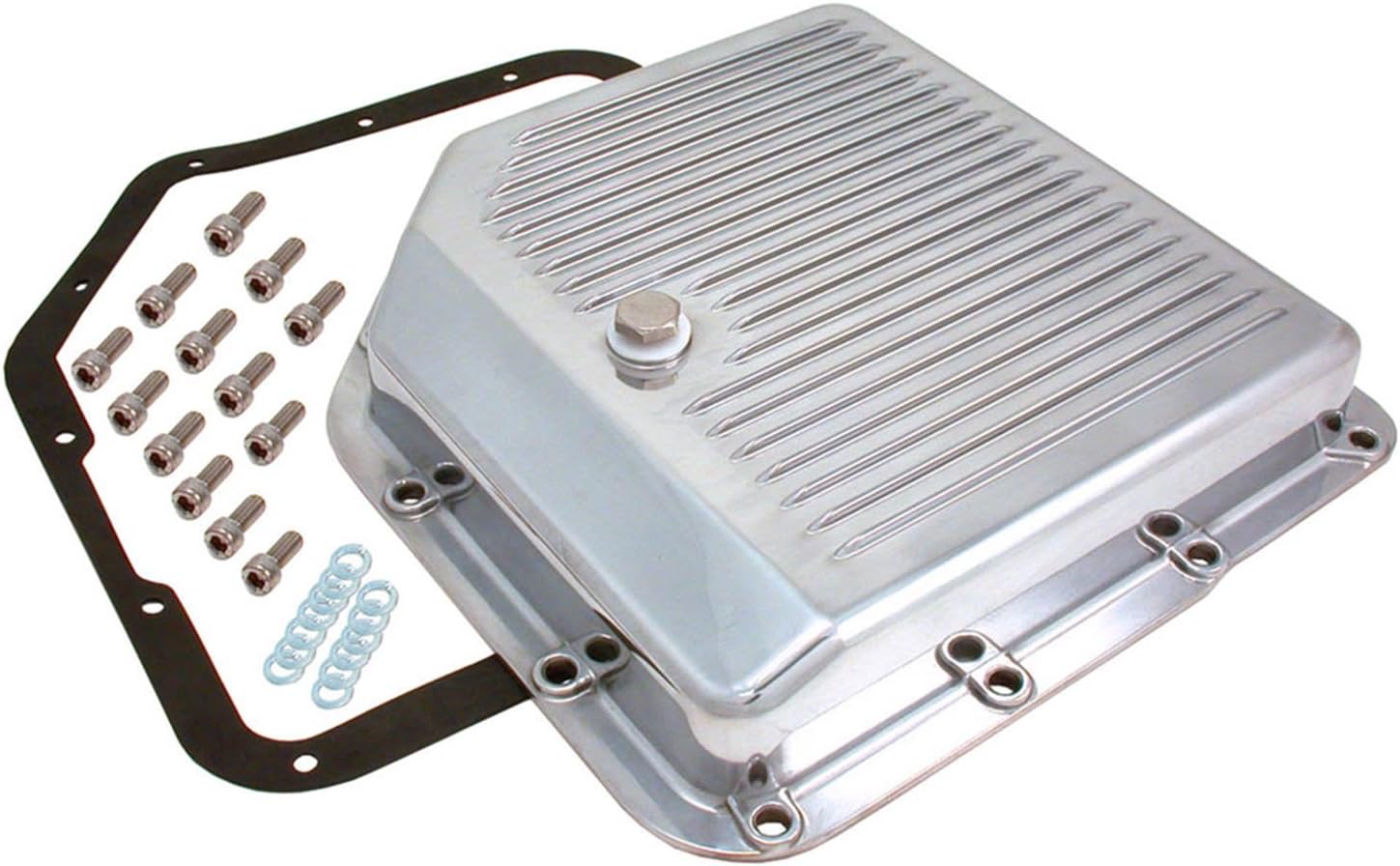 Spectre Performance 5460 Polished Aluminum Transmission Pan for GM TH350 Engines