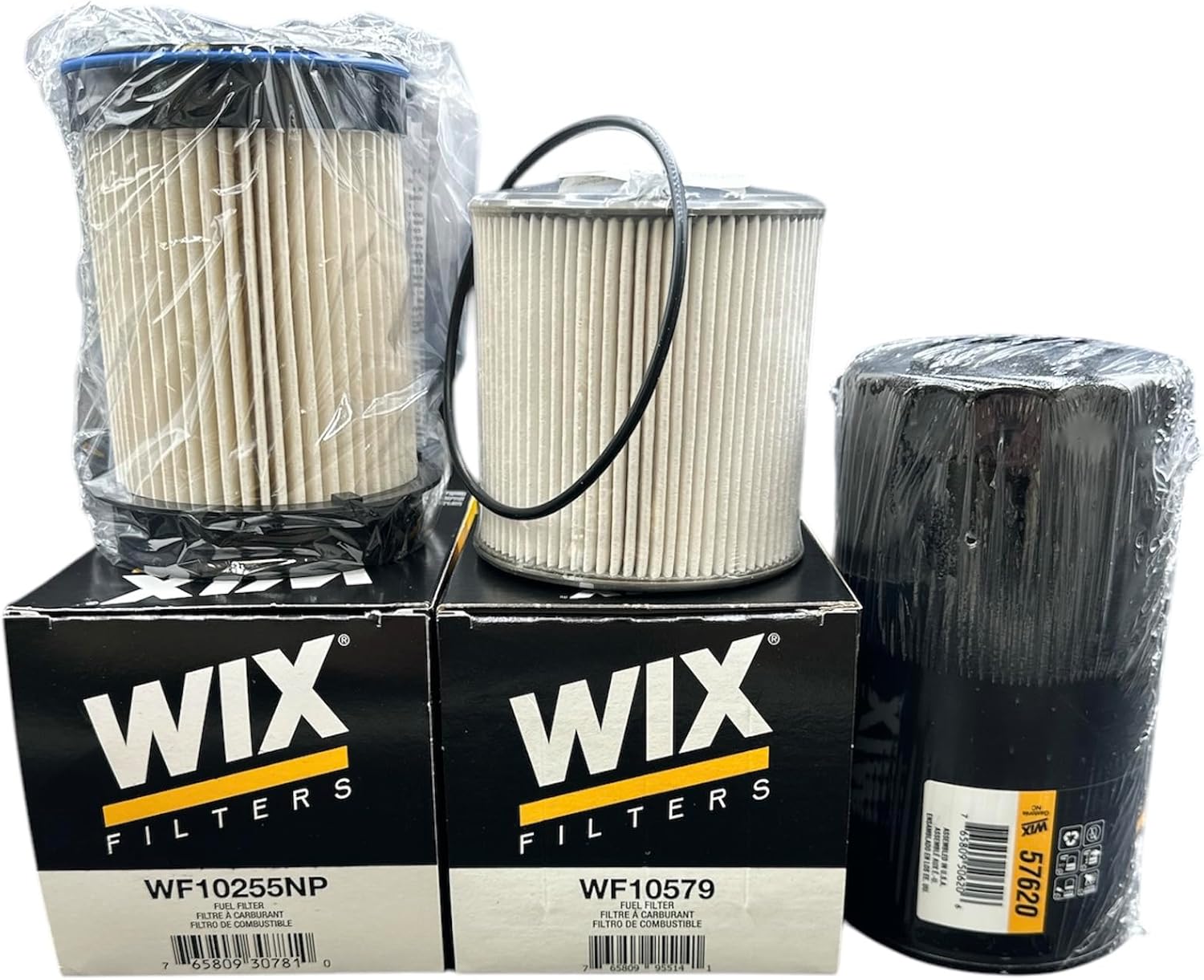 Filter Kit For Dodge Ram 6.7L Diesel Cummins 2019-2024 RAM 2500 3500 4500, Oil 57620, Fuel Element WF10255NP, Fuel WF10579