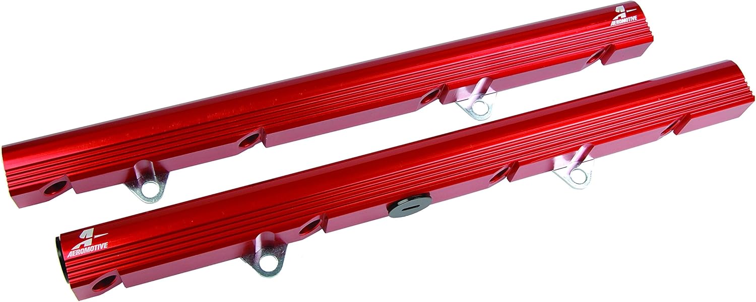 Aeromotive 14101 Fuel Rails, 5.0 Liter Ford Billet 5/8