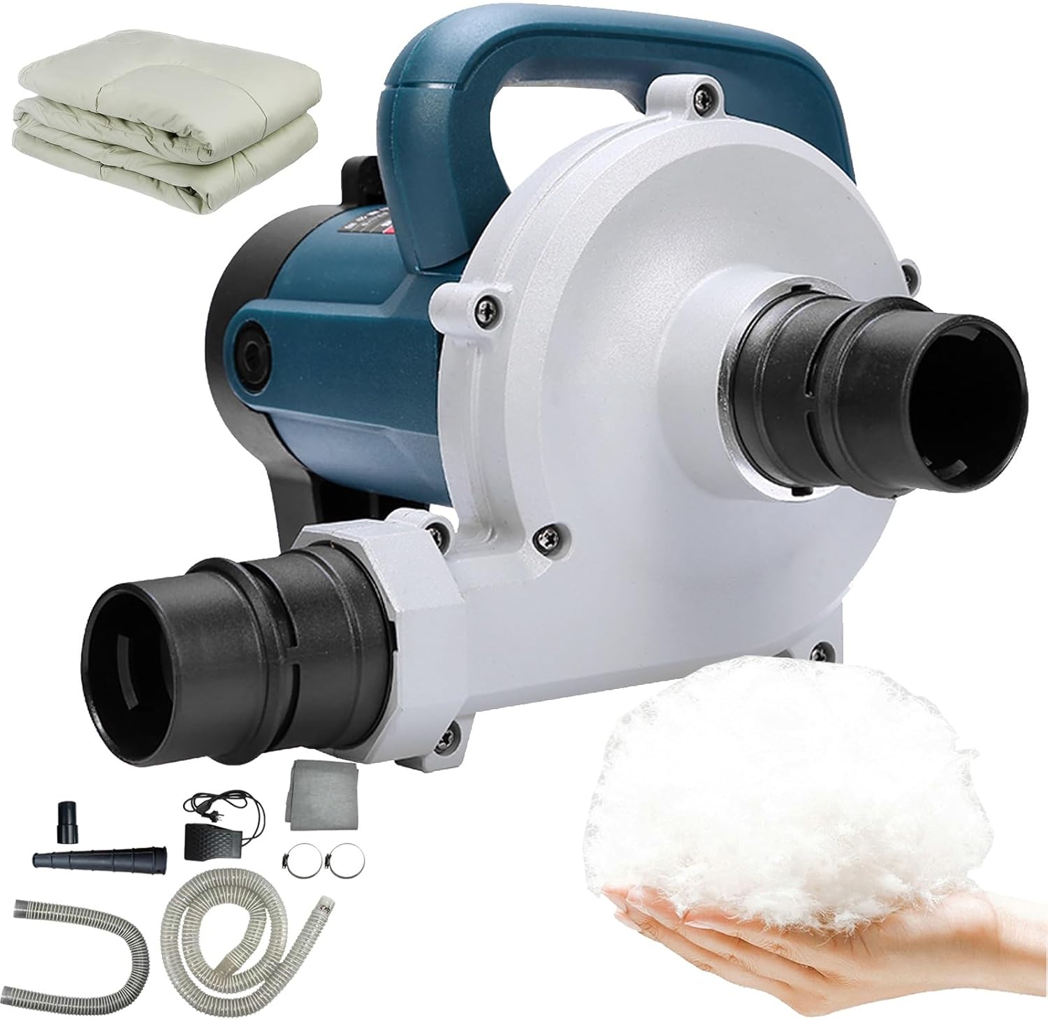 Electric Down Filling Machine,Blowing/Sucking Dual-Purpose Vacuum Cleaner,Feather Down Stuffing Machine