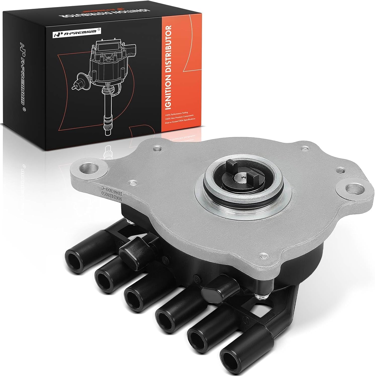 A-Premium Ignition Distributor with Cap and Rotor Compatible with Acura Vigor 1992 1993 1994 2.5L