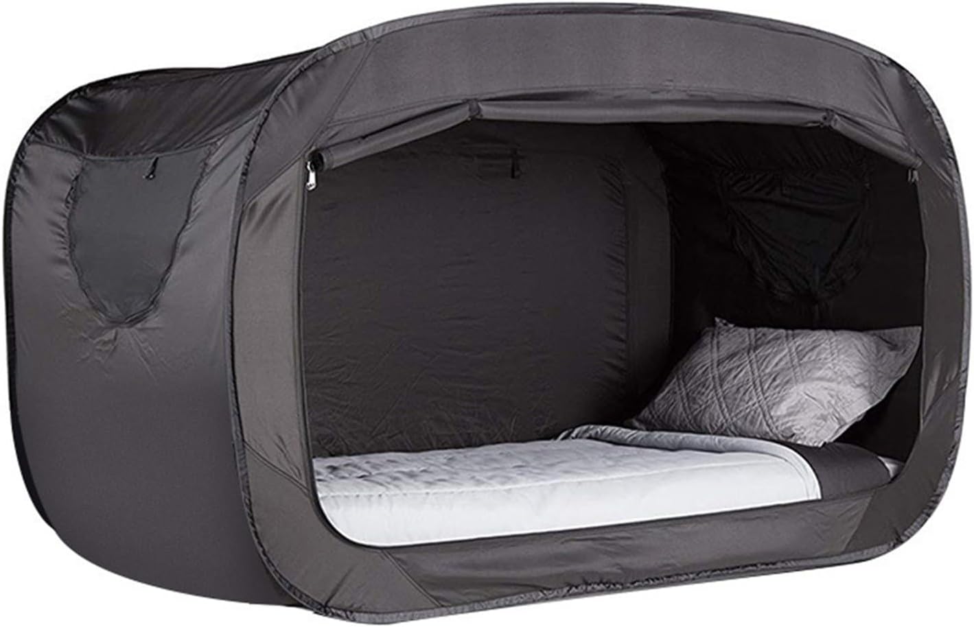 Portable Folding Privacy Pop Bed Tent Sunlight Block Camping Pop Bed Tent with Protection Easy Setup and Storage