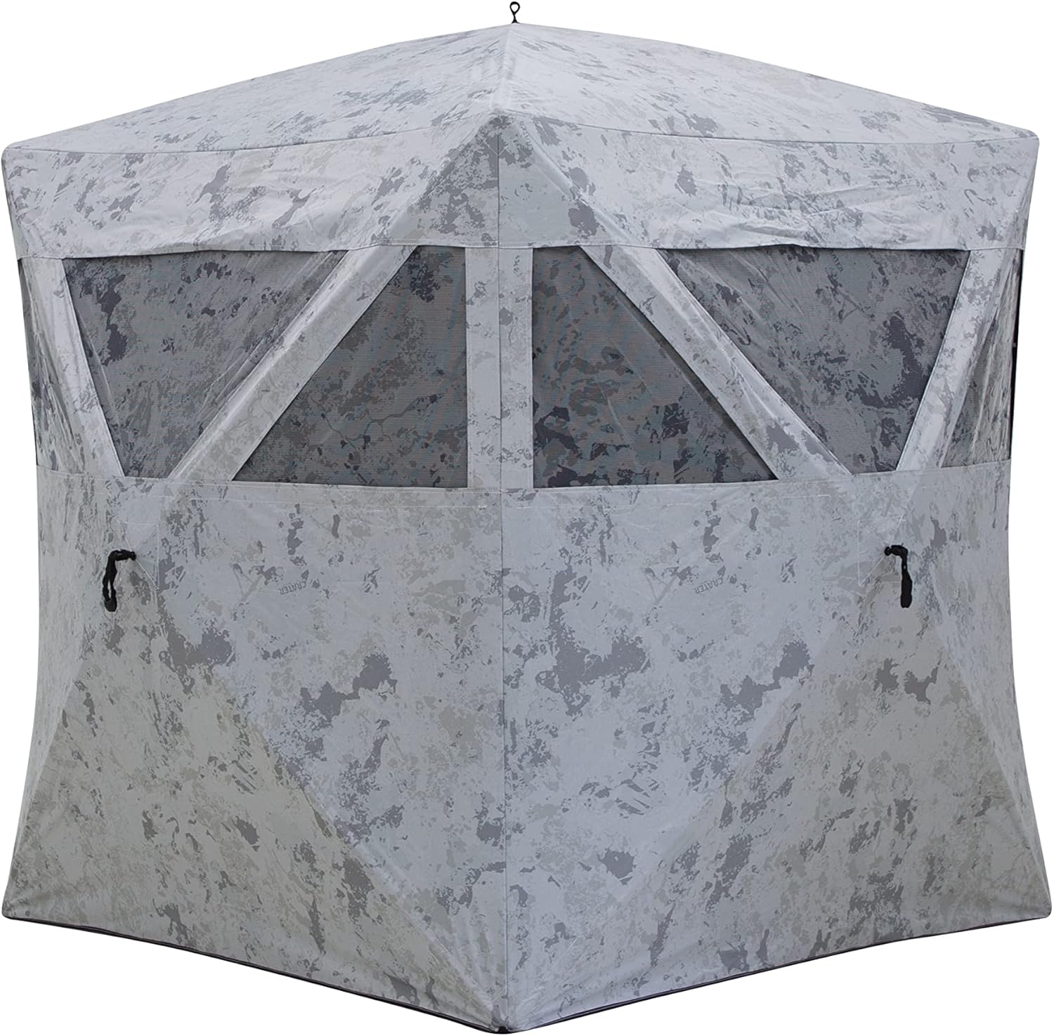 Barronett Blinds Radar Portable Hunting Blind, Pop-Up Hub Blind, Zipperless Windows, Lightweight, 2-Person, 67