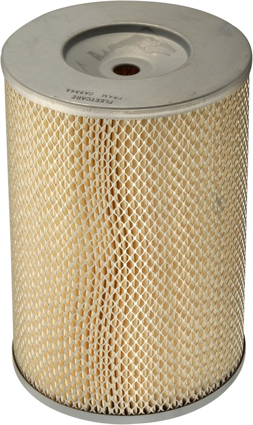FRAM Extra Guard Metal-End Engine Air Filter Replacement, Easy Install w/Advanced Engine Protection and Optimal Performance, CA534A