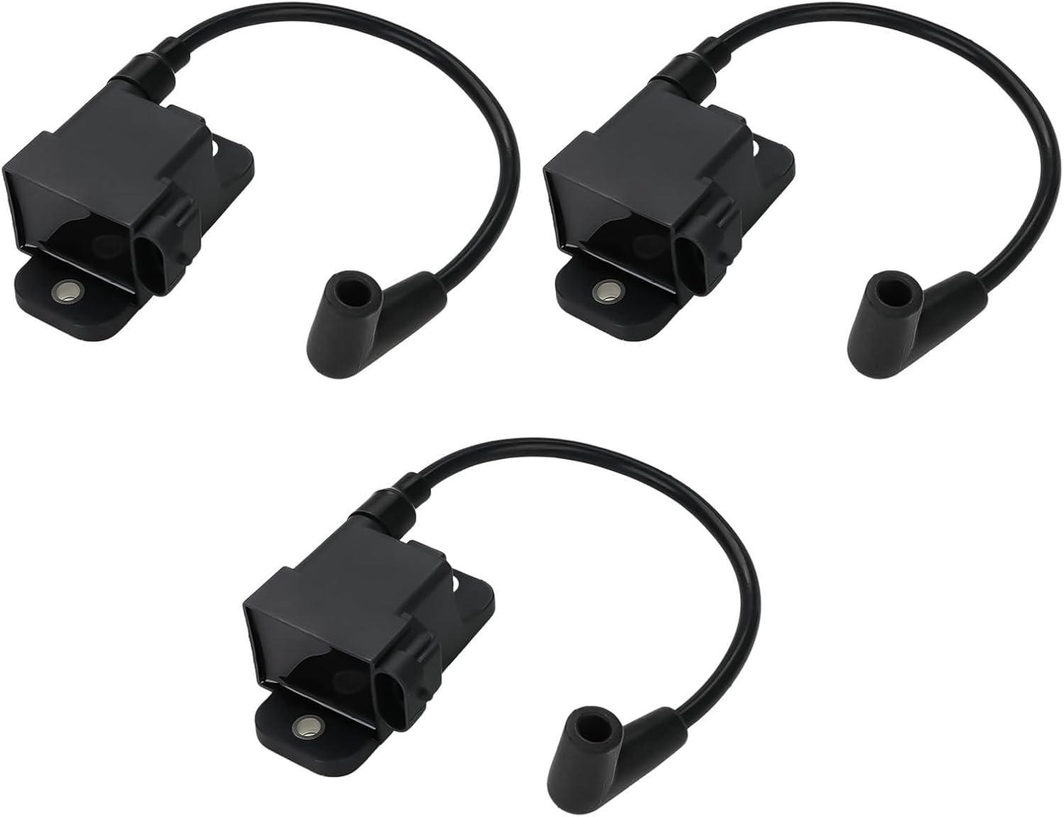JDMON 3Pcs Outboard Ignition Coil Compatible with Mercury 30-300HP 1996-2007, Force 40HP 50HP 75HP 90HP 120HP 1996-1999 Replacement for 114-7509 827509A10 827509T7