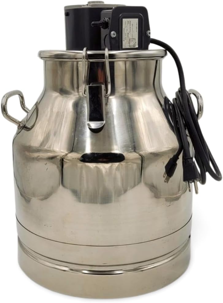 Electric Butter Churn with Stainless Steel Body (5 Gallon)
