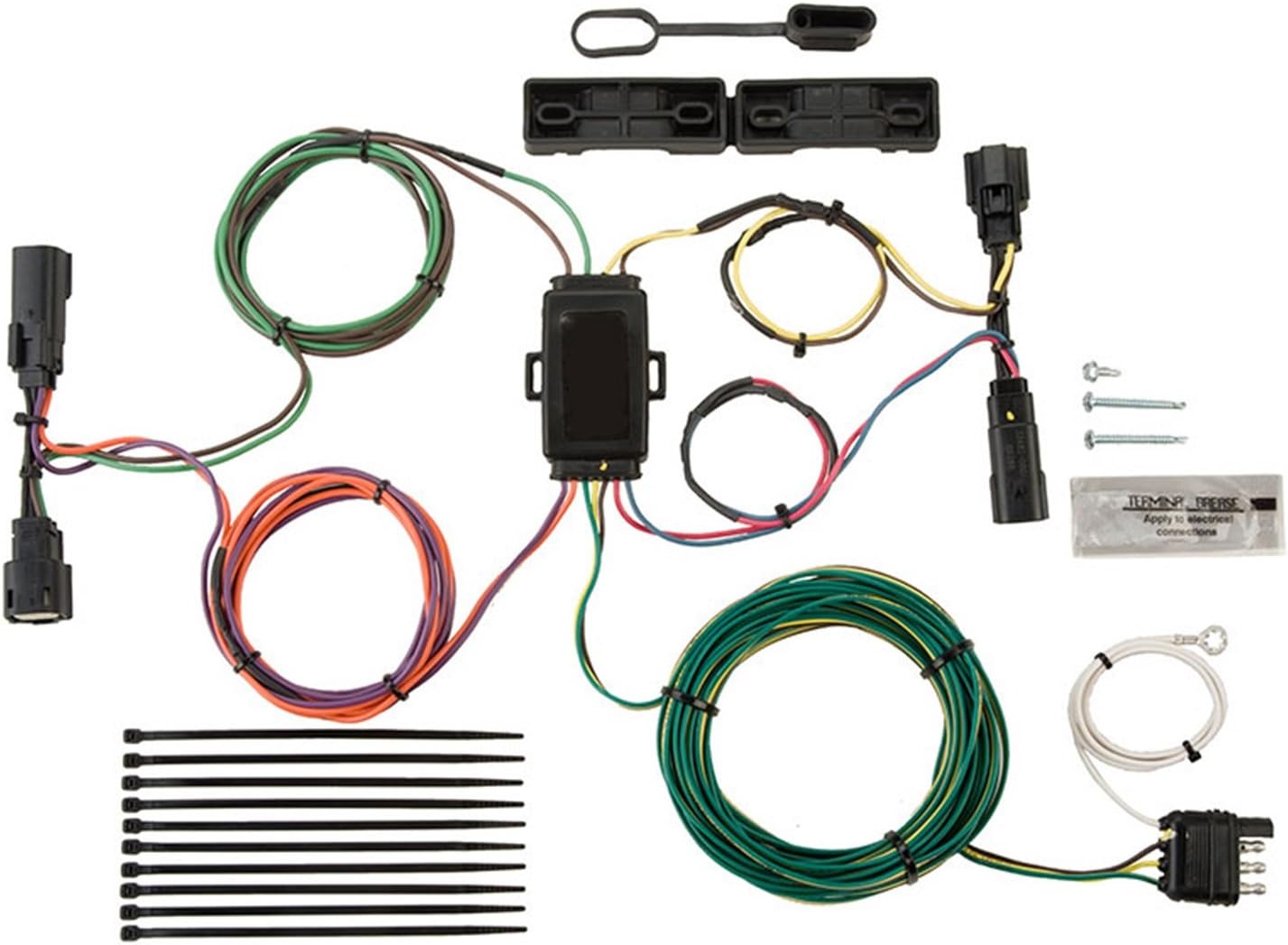 Blue Ox BX88280 EZ Light Wiring Harness Kit for Ford Escape/Edge