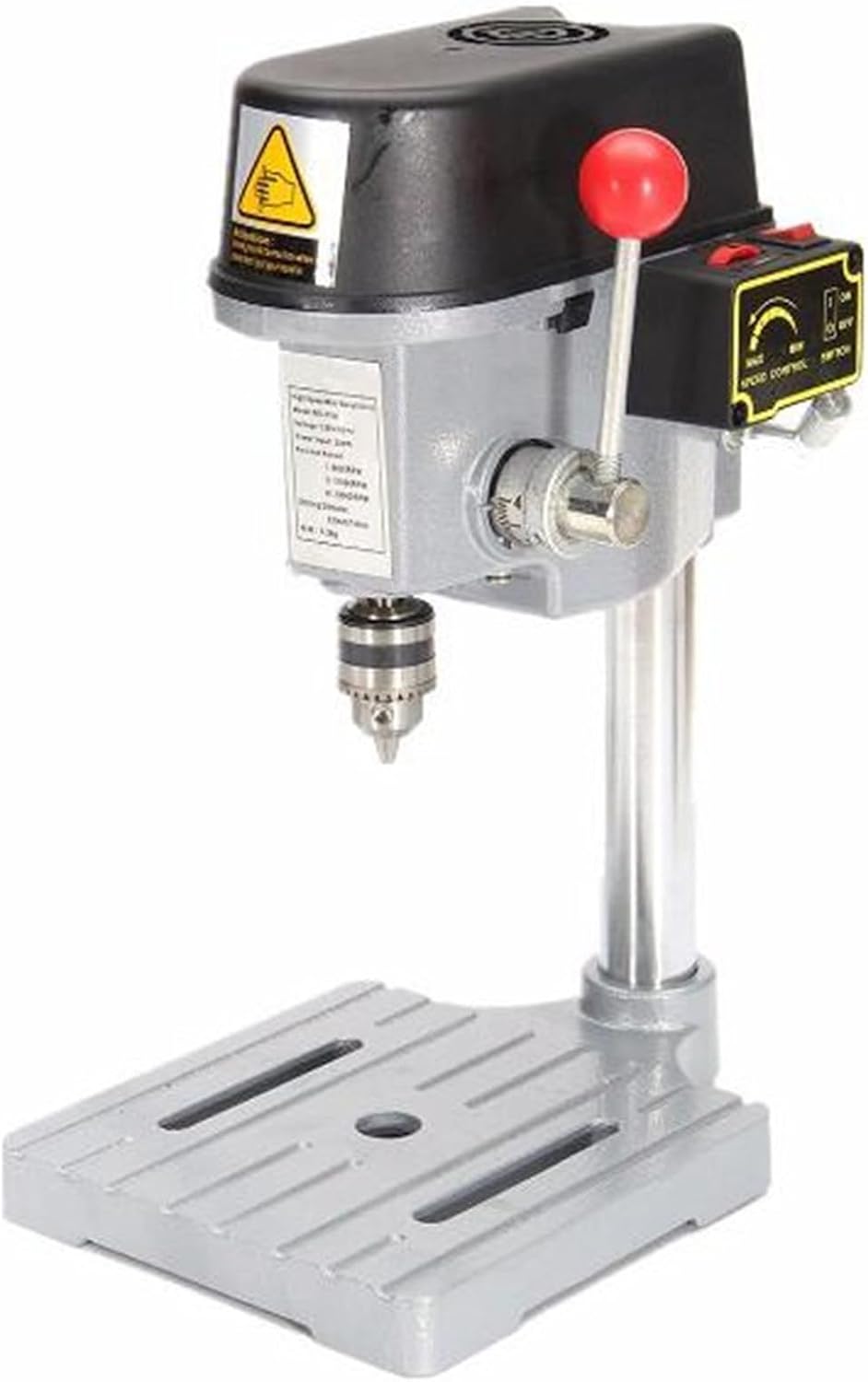 Drill Press, Drill Press mini Drill Press, for Bench Machine Tools, Wood Metal Power Tool,for Wood, Metal, All Common Plastics