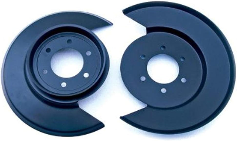 Rugged Ridge | Brake Dust Shield, 6- Bolt, Black | 11212.01 | Fits 1977-1978 Jeep CJ-5/CJ-7/CJ-8 Scrambler