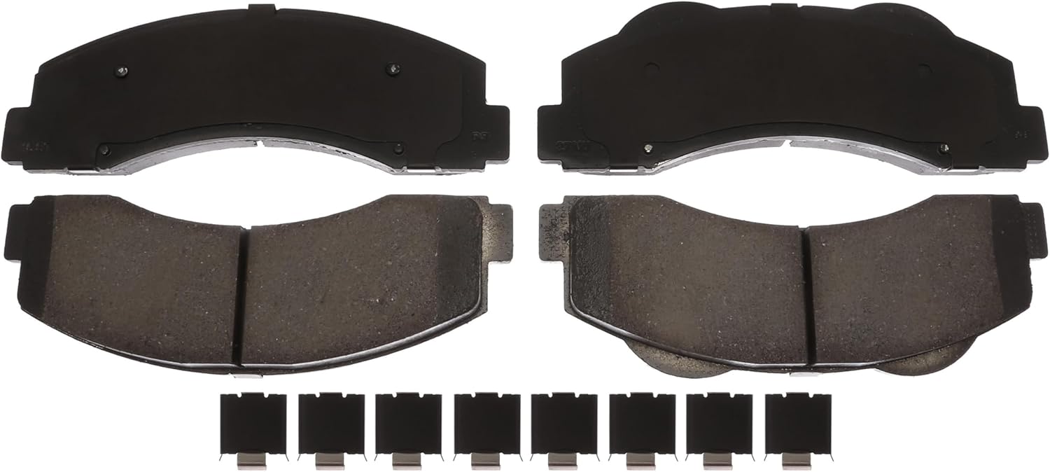 ACDelco Gold 17D1414MHSV (19365995) Semi-Metallic Front Disc Brake Pad Set (Fleet)