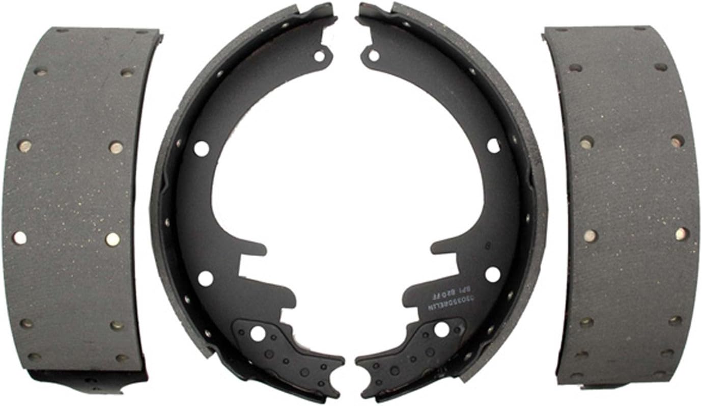 ACDelco Silver 14452R (19285946) Riveted Rear Drum Brake Shoe Set with Lever