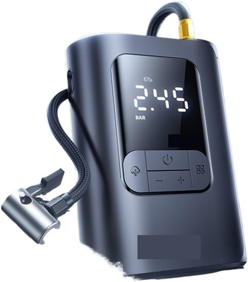 MUSM Car Tire Air Pump Wireless Car Air Pump Portable Air Compressor Electric Tire Inflator with LCD Digital Display(GoTrip VA1)