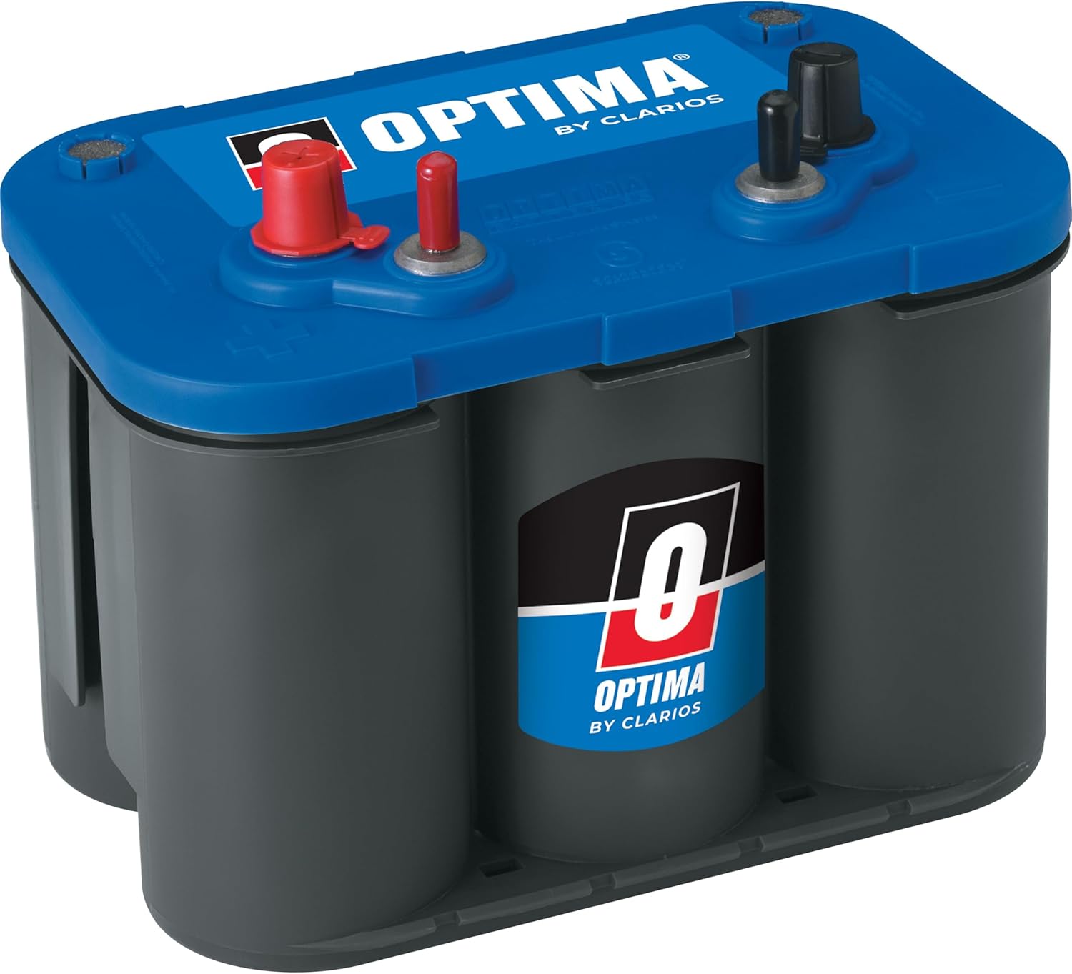 OPTIMA Batteries High Performance 34M Sealed AGM Boat and RV Starting Battery, 800 CCA, Dual Terminal, Maintenance Free, Versitile Mounting