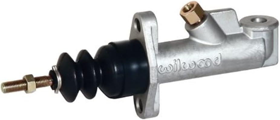 Wilwood Master Cylinder, Compact, 0.75 in Bore, 1.400 in Stroke, Aluminum, Natural, Kit