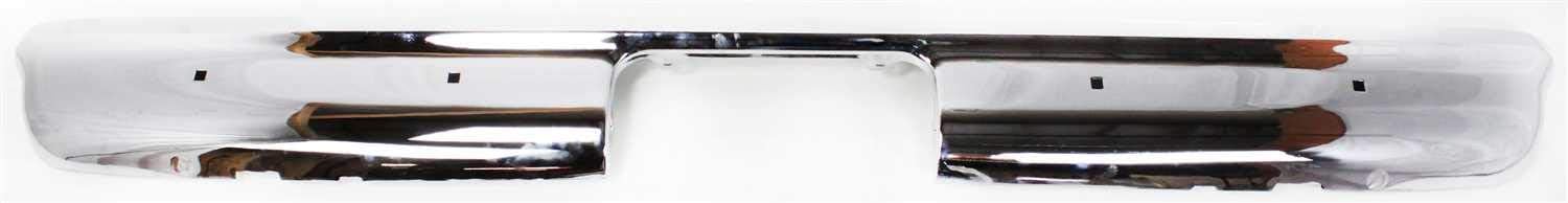 Garage-Pro Rear Bumper Compatible with GMC C/K FULL SIZE P/U 1967-1972 Chrome Fleetside