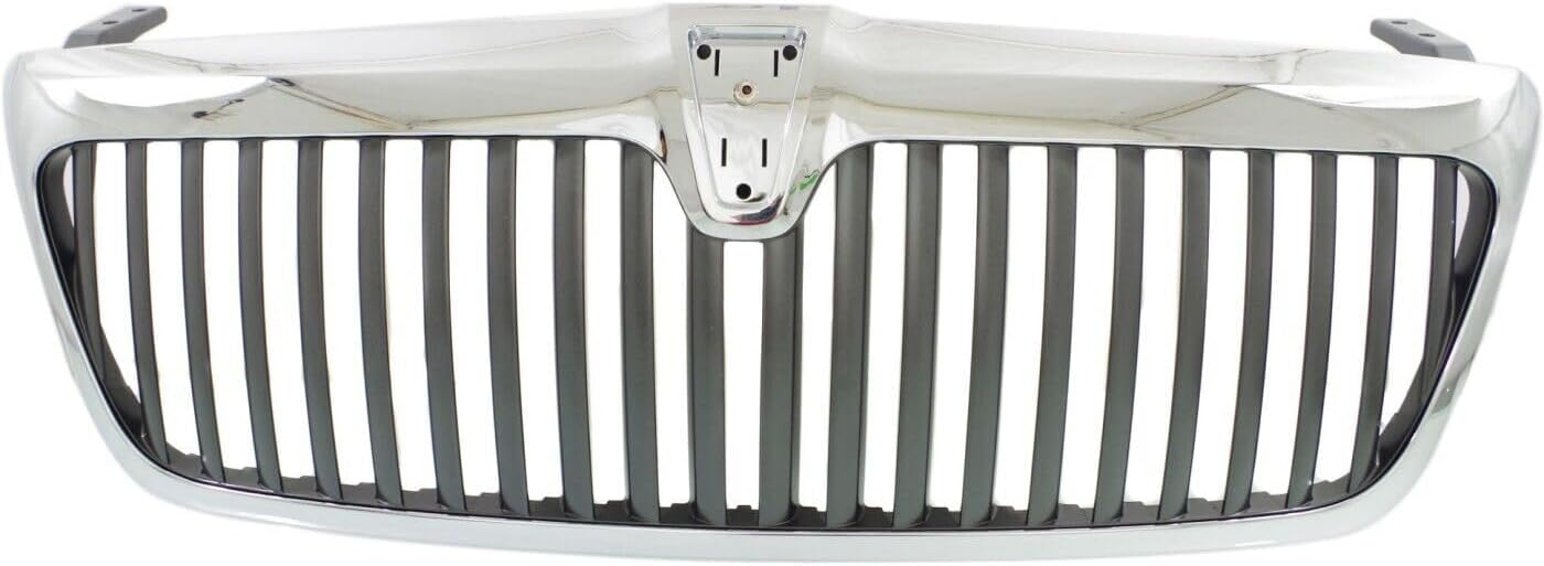FITRITE AUTO PARTS New Front Grille For 2003-2006 Lincoln Navigator, Chrome Shell/Black Insert, With out Monochromatic Pkg FO1200554 2L7Z8200AAB