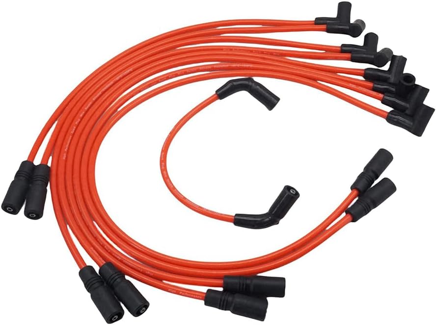 GlückMarine 3888328 Marine Spark Plug Wire Set fits Vol-vo Penta V8 5.0L 5.7L GXI GI OSI Stern Drives Replacement for 3859000 Boat Accessories