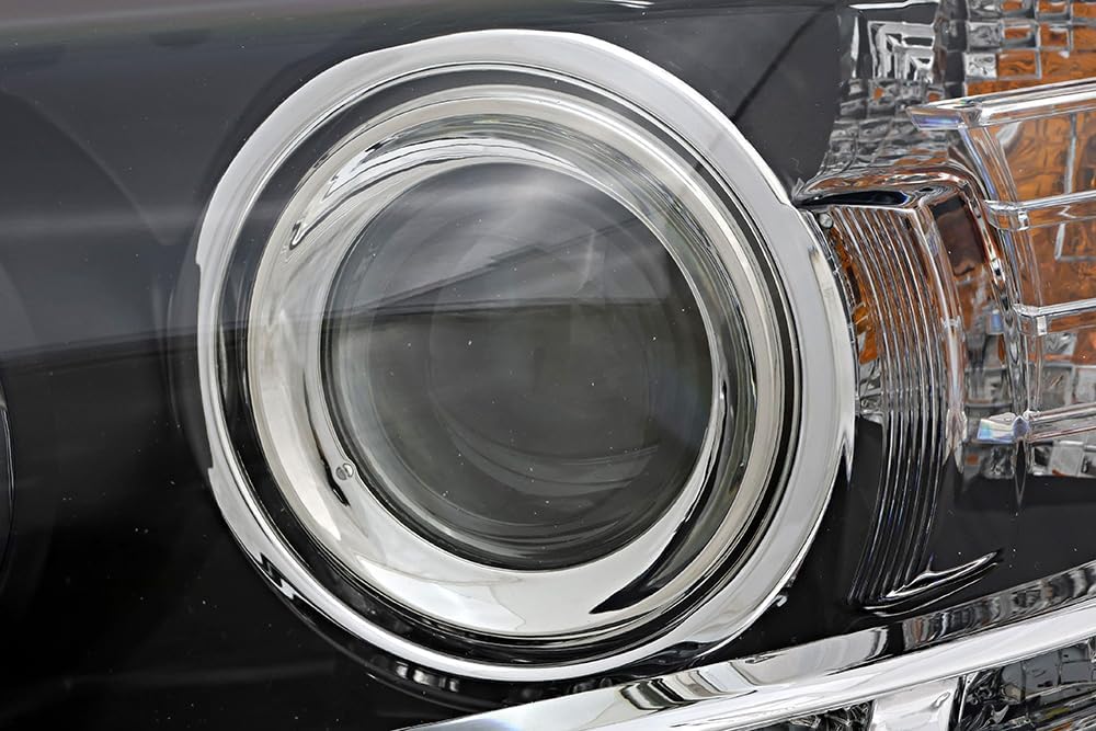 Compatible with Lexus RX350 2013 2014 2015/RX450h 2015 Headlight Lamp Canada Built Halogen Black Trim Driver Left Side