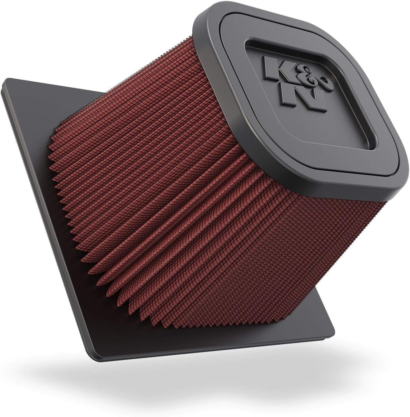 K&N High-Flow Original Lifetime Engine Air Filter: Increase Power & Towing, Washable, Premium, Replacement Air Filter: Compatible with 2003-2009 DODGE (Ram 2500, Ram 3500) E-0776