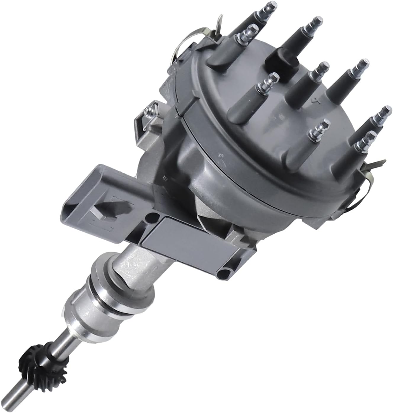 Ignition Distributor with Cap and Rotor for Ford F-150 F-250 1985-1991, for Bronco 1985-1991, for E-250 Econoline 1986-1991, for E-150 Econoline, for E-150 Econoline Club Wagon, 5.0L