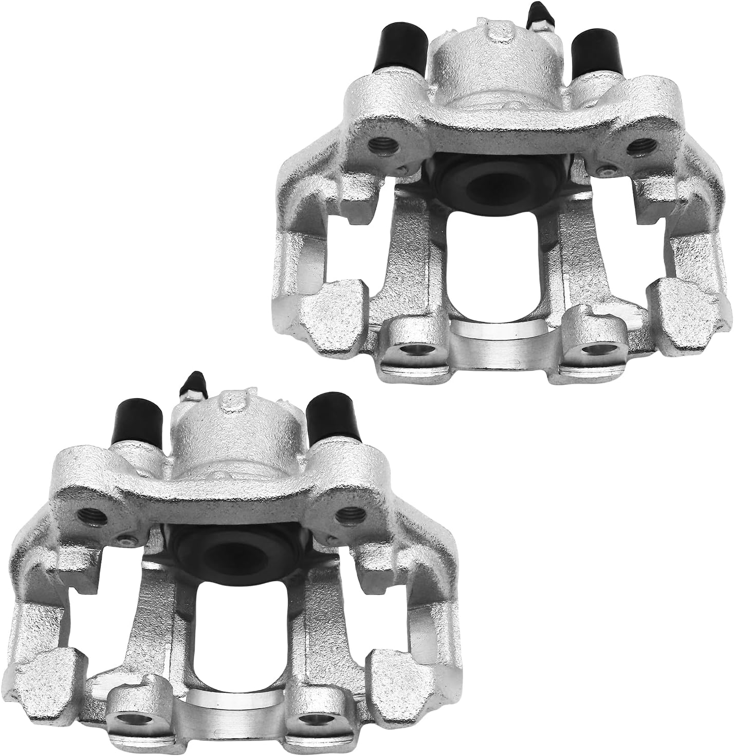 Anpulsero Rear Brake Caliper Assembly with Bracket Compatible with 2011-2022 Jeep Grand Cherokee, Dodge Durango [Note: Heavy Duty Brakes with Vented Rear Discs] - Rear Calipers for 18-B5420 18-B5421