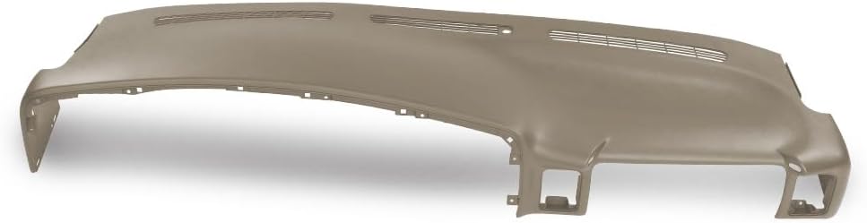PIT66 Upper Dash Cover Dashboard Compatible with Chevy Tahoe Suburban Avalanche Silverado GMC Sierra 1500 2500HD 3500 Yukon XL Denali 1999-2006 ABS Light Tan