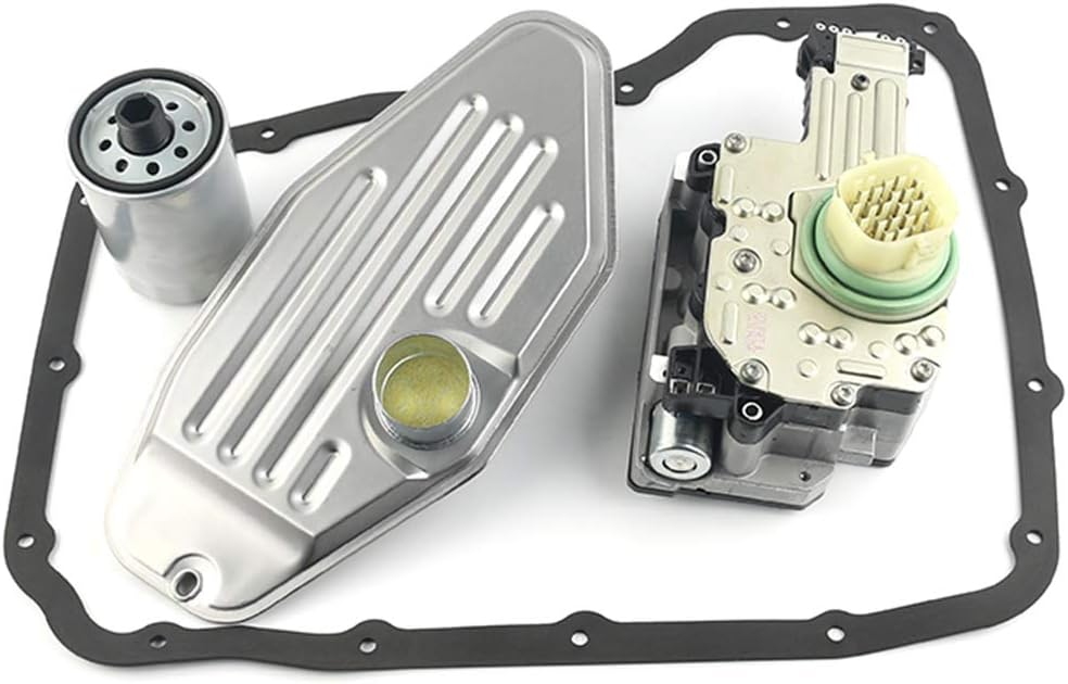 545RFE Solenoid Block Pack 545RFE Valve Service Kit Compatible with Dodge Chrysler Jeep Grand Cherokee Wrangler (white plug)