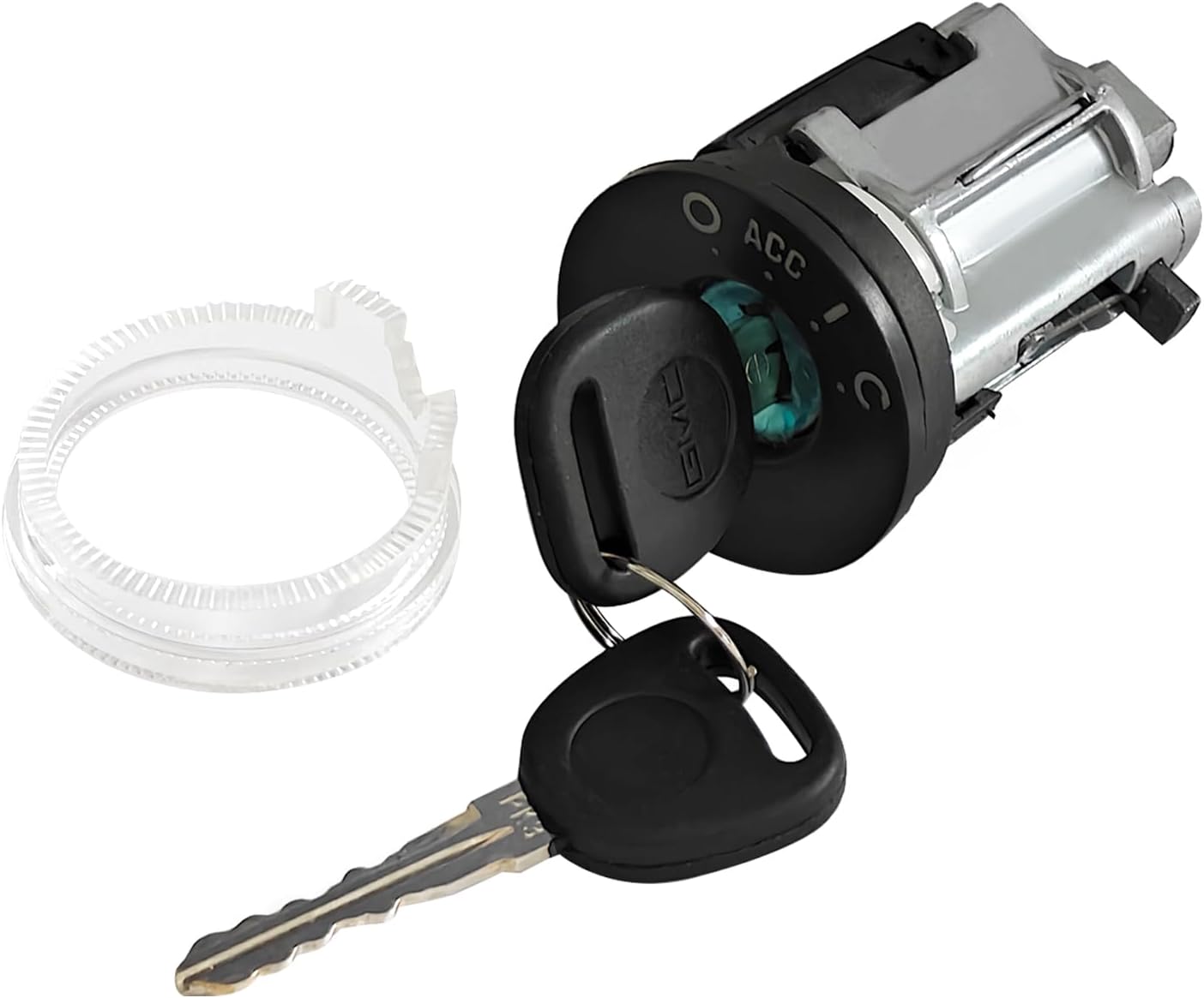 19207987 Ignition Switch Lock Cylinder w/2 Keys Fits for Pontiac Grand Prix 2004-2008, Automotive Ignition Parts