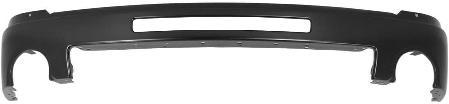 Painted Black Steel Front Bumper for 2007-2013 GMC Sierra - GM1002832