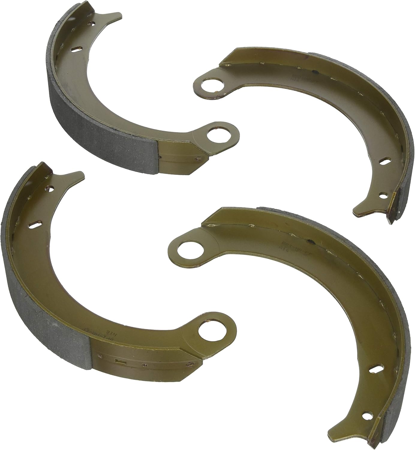 Raybestos Element3 Automotive Replacement Front/Rear Drum Brake Shoes Set for Select Ford (38PG)