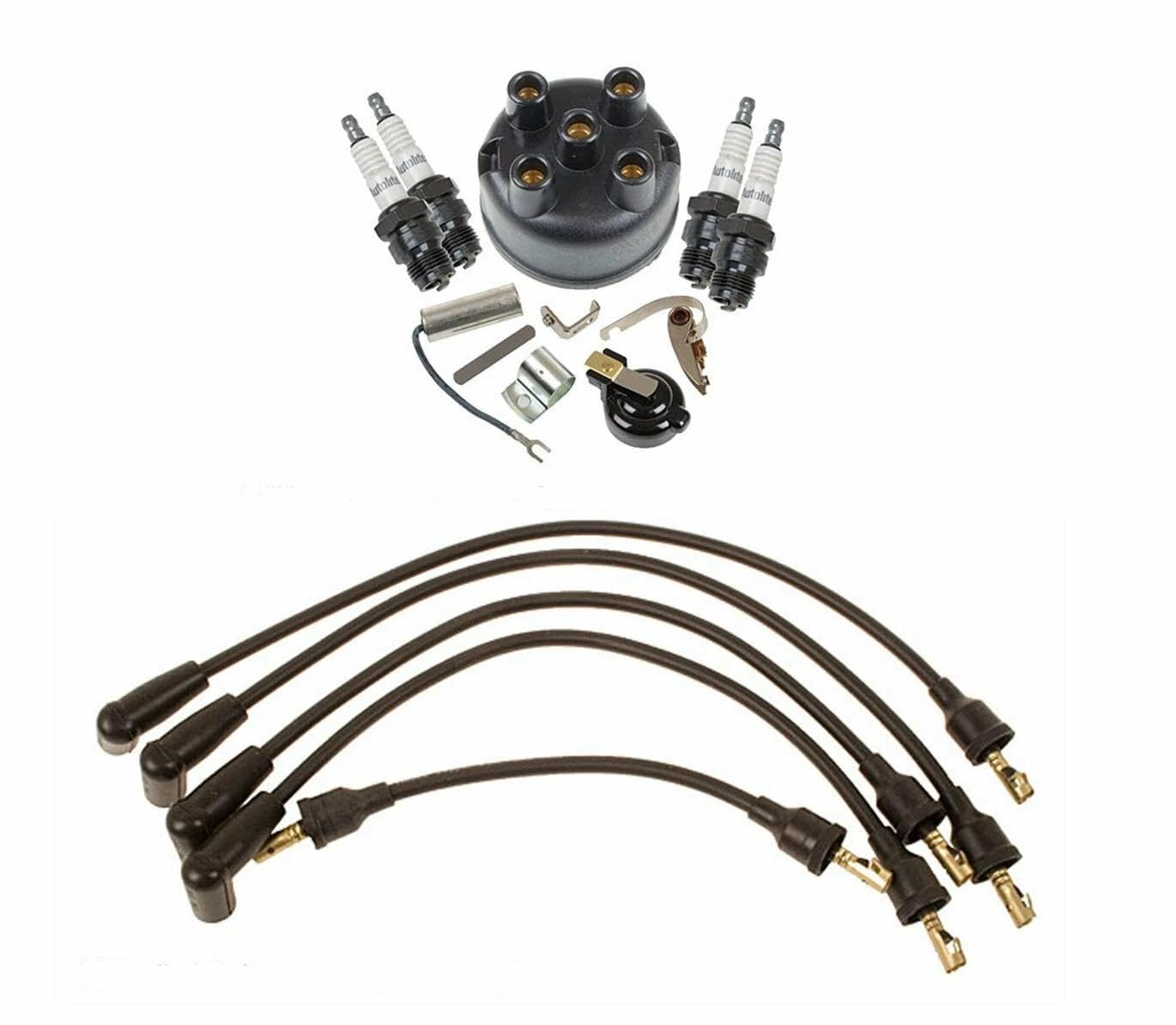 for International Tractor Tune Up Kit & Ignition Wire Set