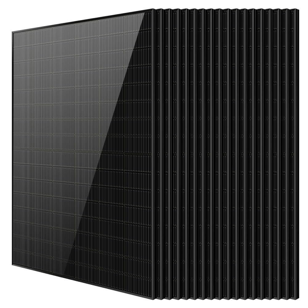 SUNGOLDPOWER N-Type 590W Bifacial Solar Panel 31PCS,16BB,Monocrystalline,to 30% Extra Power,IP68,for 12V/24V/48Vdc Energy Storage in Home,RV,Farms,on/Off-Grid System UL61730 CEC Listed(18290W)