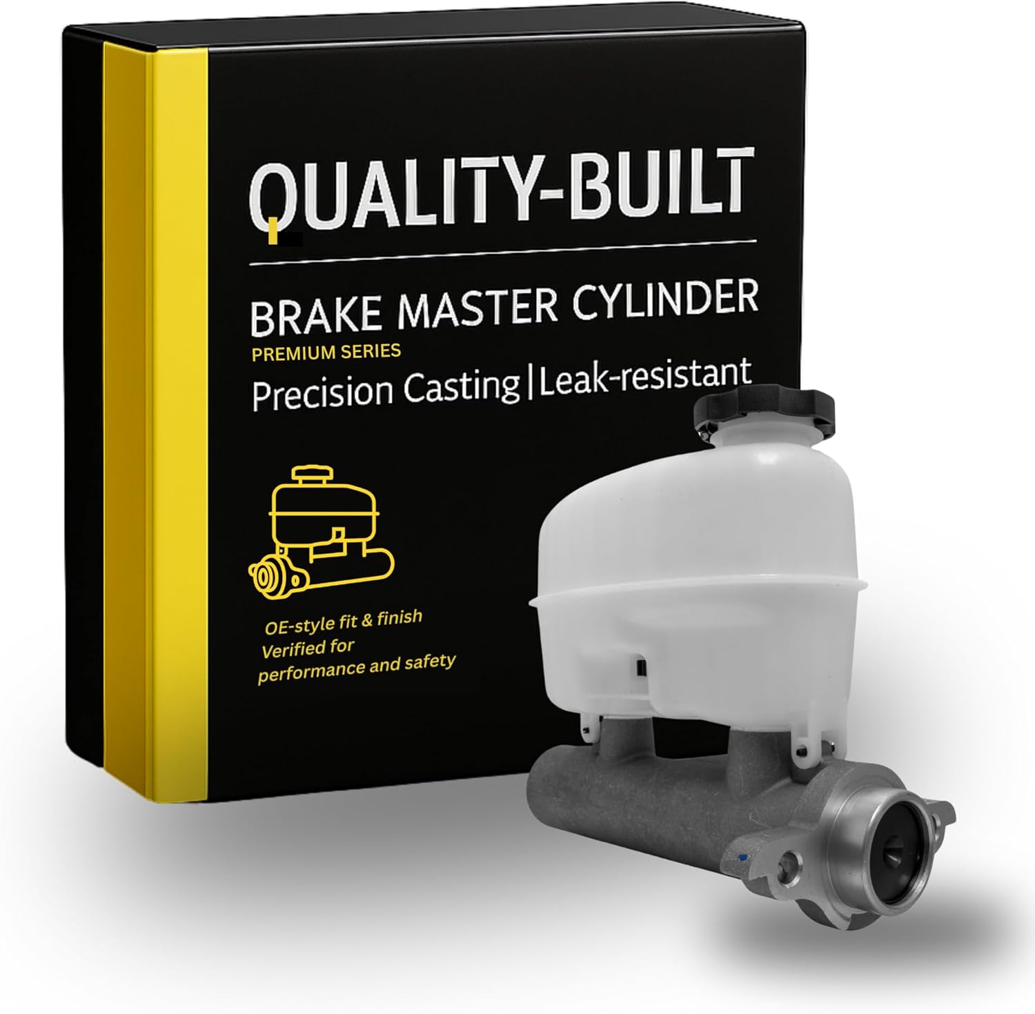 QUALITY-BUILT Premium Brake Master Cylinder with Reservoir NM55187 - Compatible with 1999-2001 Mazda Protege