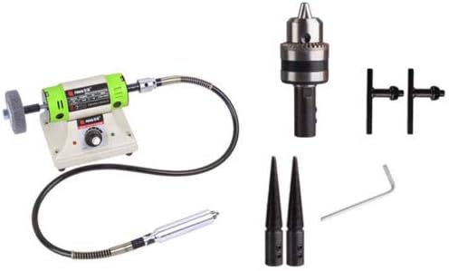 Electric Jewelry Polishing Buffer Machine, 220V Bench Lathe Polisher Grinding Tool, 380W
