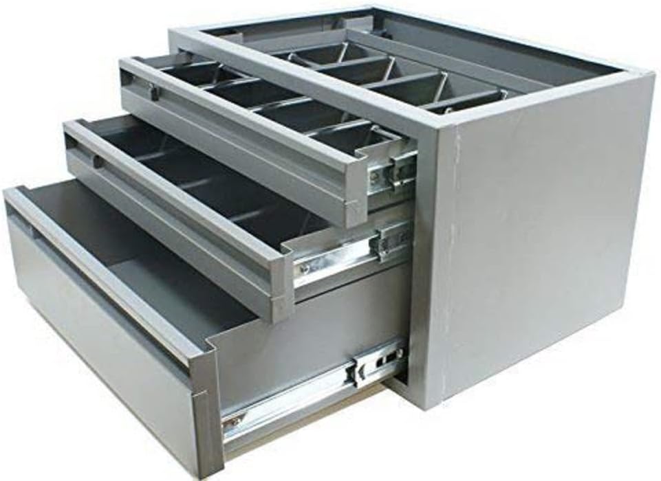 HOLMAN Kargo Master Kargo Master 40080 Steel 3-Drawer Cabinet