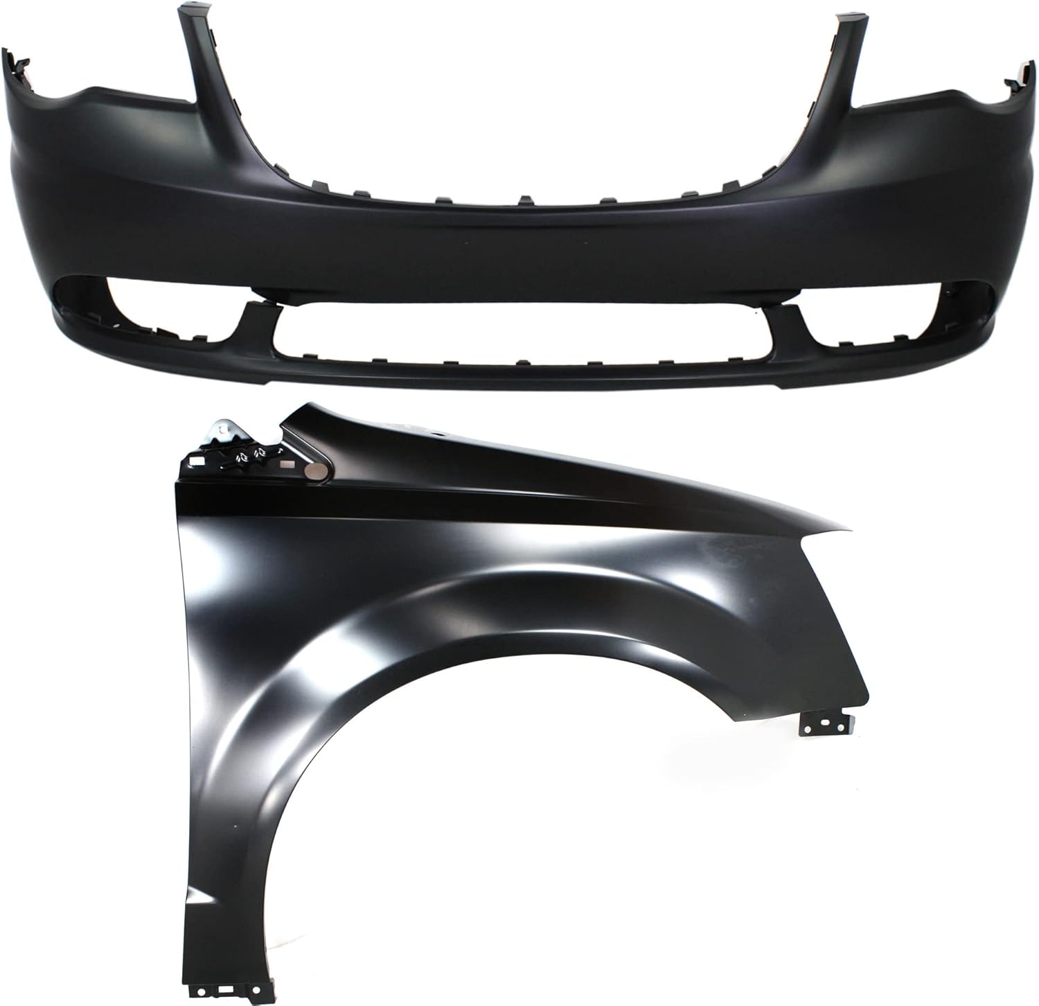 Garage-Pro Front Fender Set of 2 For 2011-2016 Chrysler Town & Country, Primed Steel Passenger Side, Automotive Accessories, CAPA