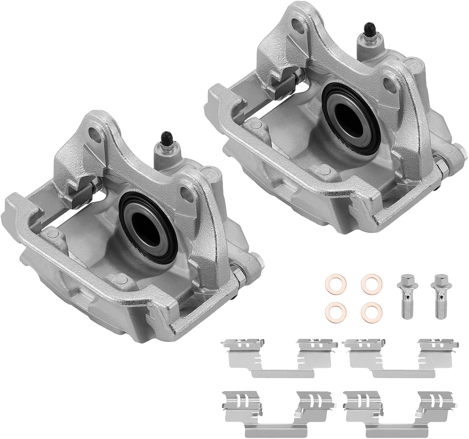Rear Brake Caliper Assembly Replaces for 18B5031 18B5030, Compatible with Chevrolet Silverado 1500 Tahoe, Compatible with GMC Sierra 1500 Yukon, 2007-2018