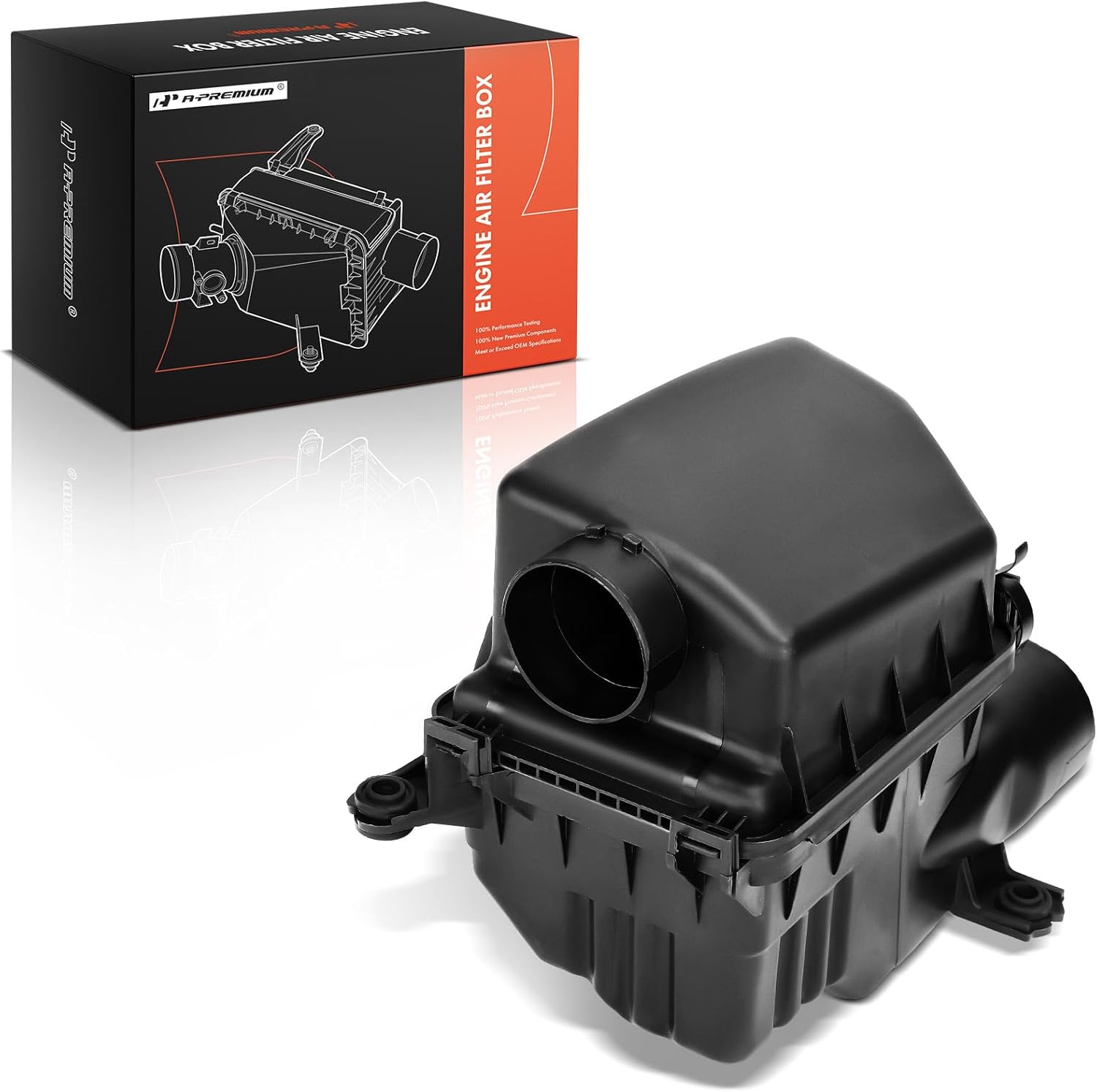 A-Premium Engine Air Filter Cleaner Box Housing Compatible with Hyundai Elantra GT 2013-2017 & Kia Forte 2014-2018, Forte Koup 2014-2017, Forte5 2014-2018, 1.8L 2.0L