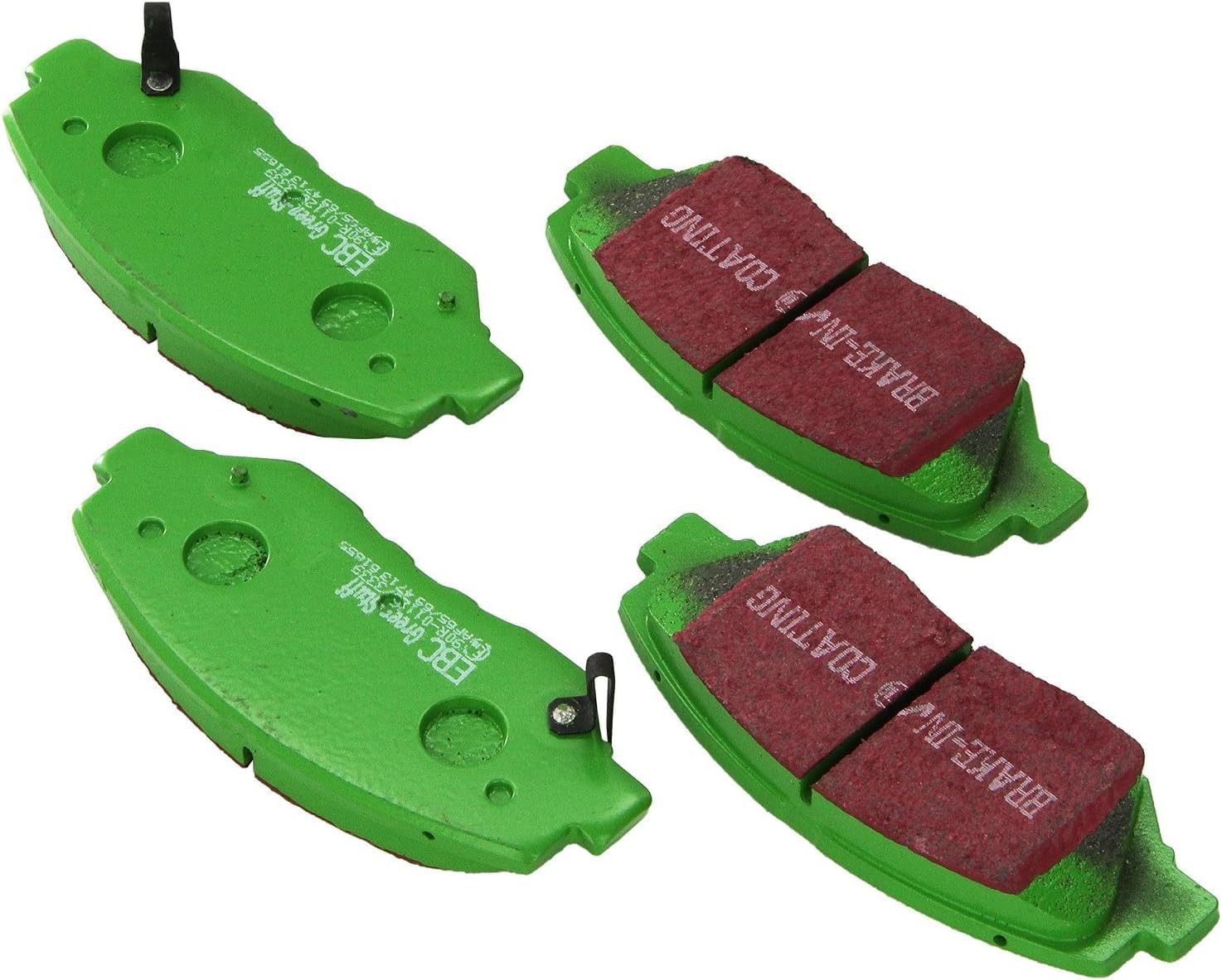 EBC Brakes DP61655 6000 Series Greenstuff Truck and SUV Brake Pad
