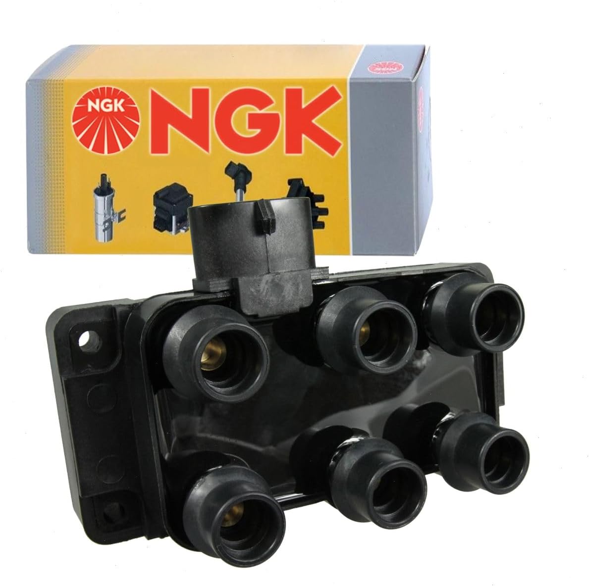 NGK Ignition Coil compatible with Ford Ranger 3.0L 4.0L V6 1990-2011