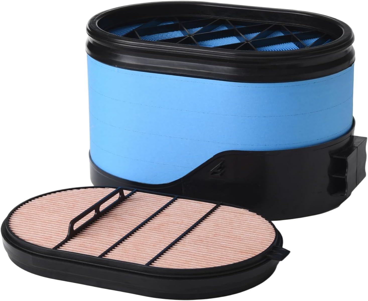 P608667 P607557 Air Filter Kit Compatible with W270C Wheel Loader Excavator Replace 290-1935 2901935 87356545 568310D1 55187529